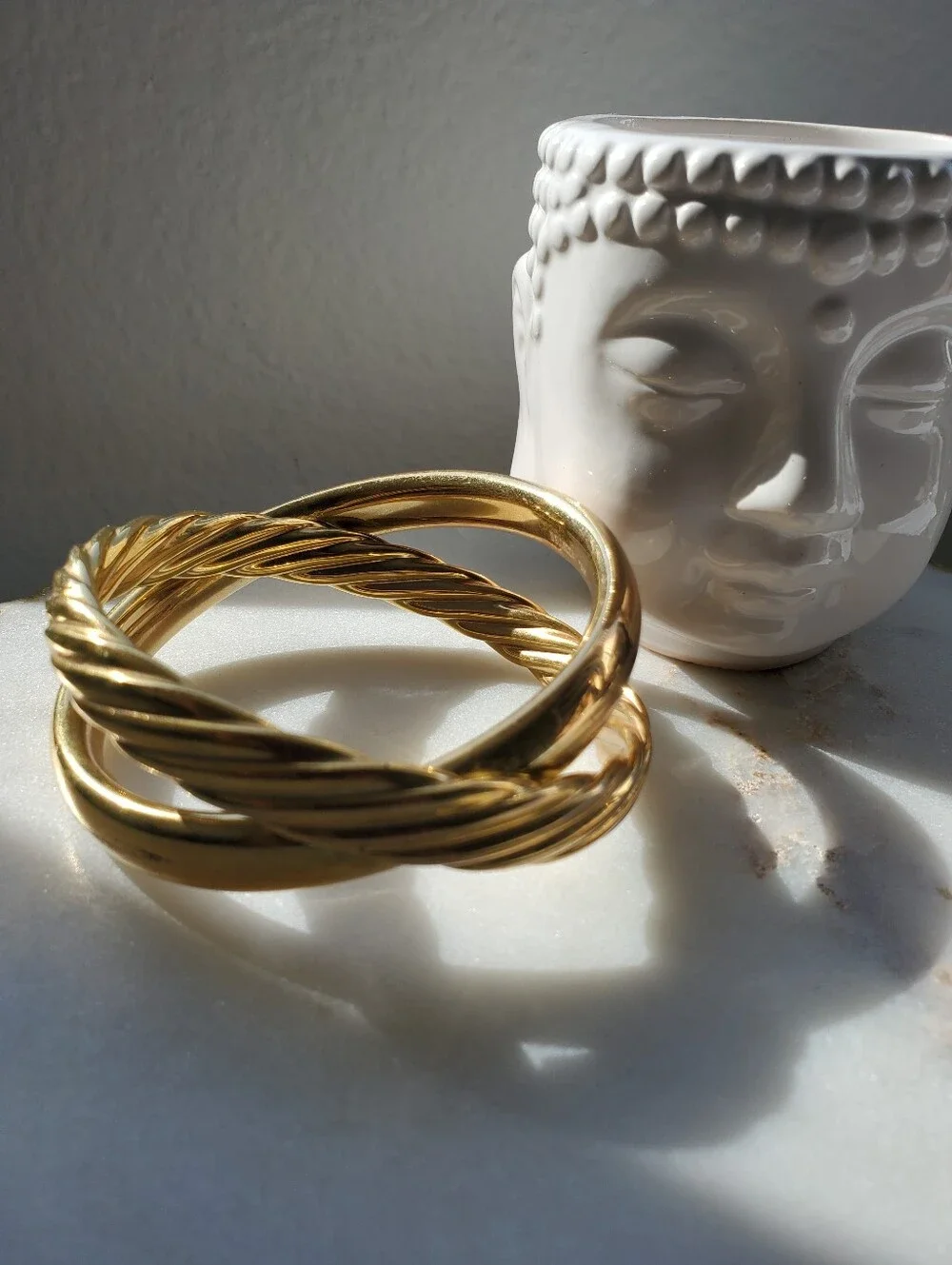 Bellezza ITALY Twist Bangle Bracelet